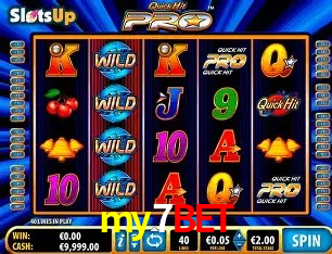 Slots com jackpots e giros grátis na my7bet